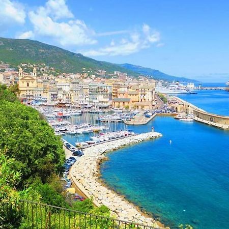 Charmant Studio Climatise Avec Parking, Au Coeur De Pietranera, Plage A 500M, Bastia A 2Km Ville-di-Pietrabugno Exteriér fotografie